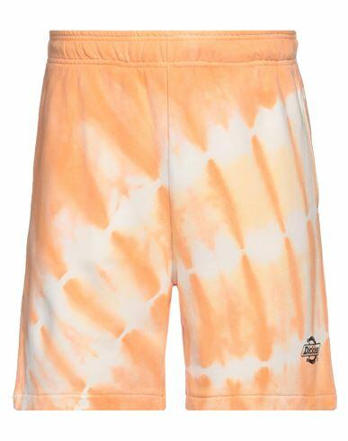 Dickies Man Shorts & Bermuda Shorts Orange Cotton Cover