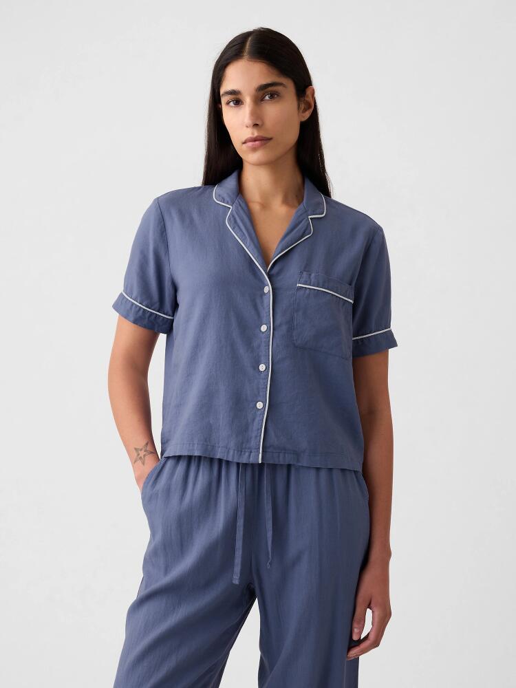 Gap Linen-Blend PJ Shirt Cover