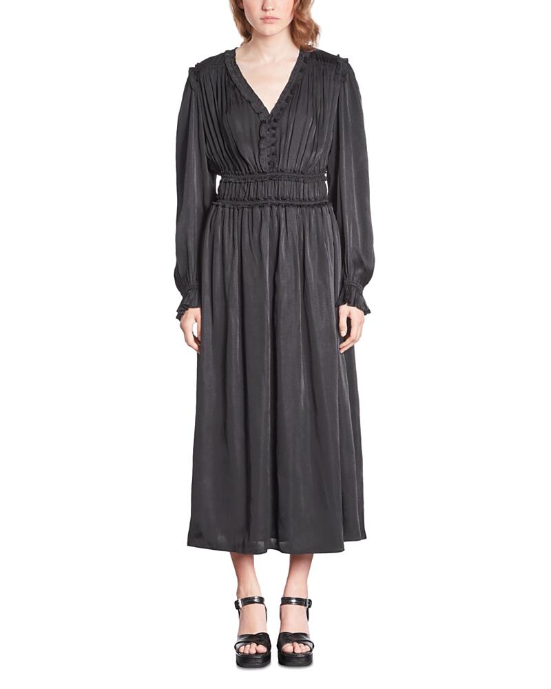 The Kooples Solid Midi Dress Cover