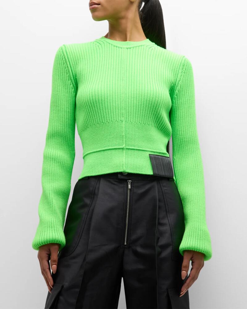 Marc Jacobs Femme Crewneck Rib Sweater Cover