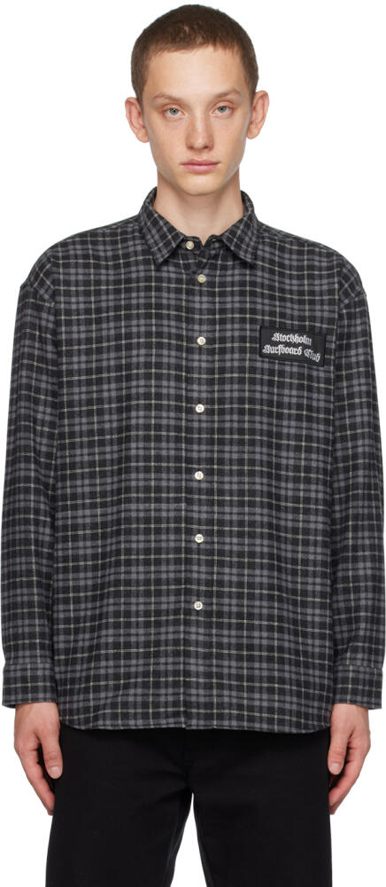 Stockholm (Surfboard) Club Gray Check Shirt Cover