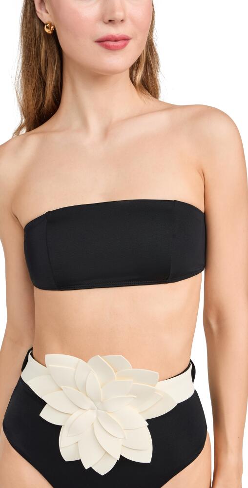 Bahia Maria Flor Maria Bikini Top Black Cover