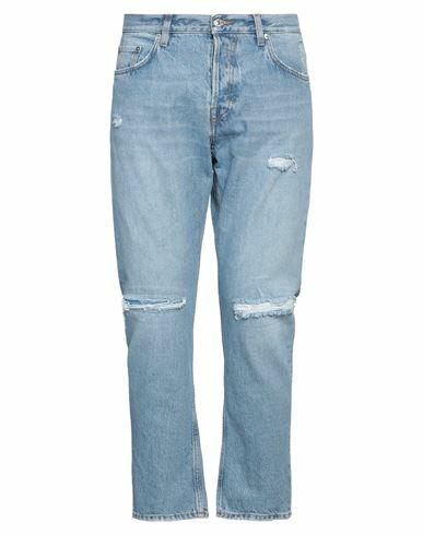 Grifoni Man Jeans Blue Cotton, Polyester Cover