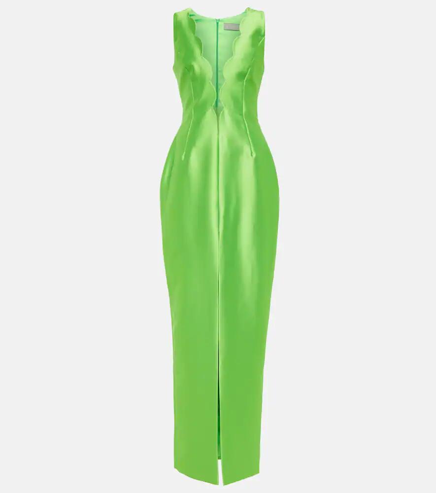 Rasario Cutout satin gown Cover