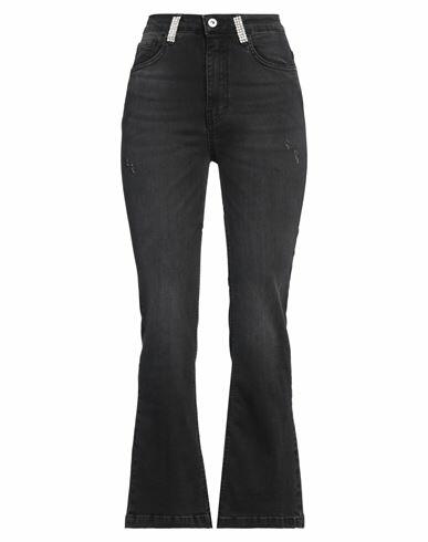 Kocca Woman Jeans Black Cotton, Elastane Cover