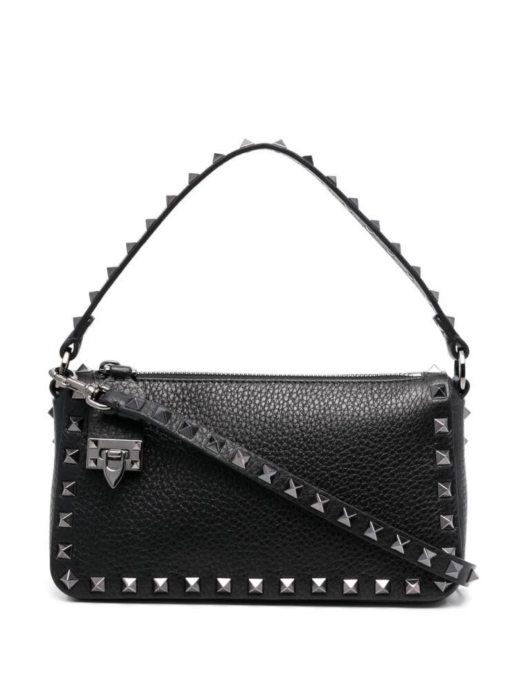 Valentino Garavani Rockstud leather crossbody bag - Black Cover