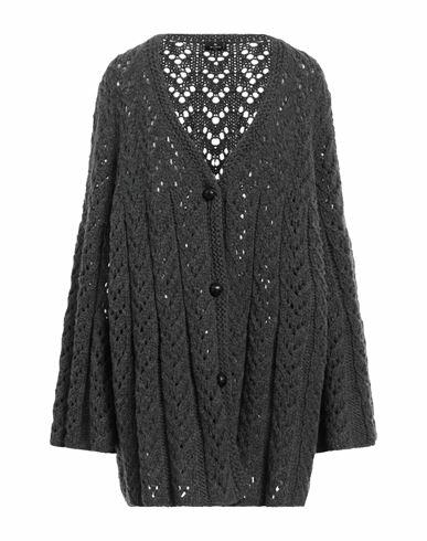 Etro Woman Cardigan Lead Virgin Wool Cover