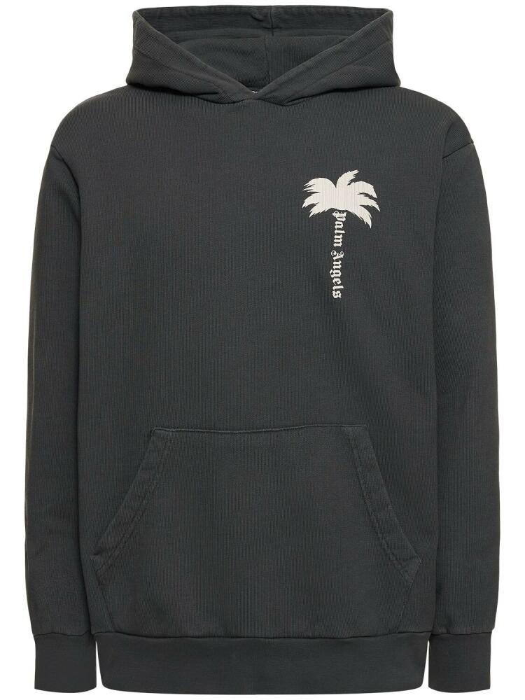 PALM ANGELS The Palm Cotton Hoodie Cover