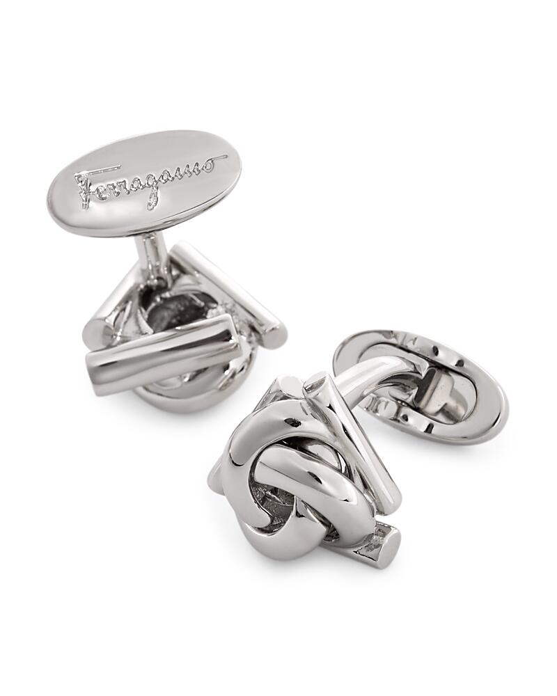 Ferragamo Men's Knot Cufflinks Cover