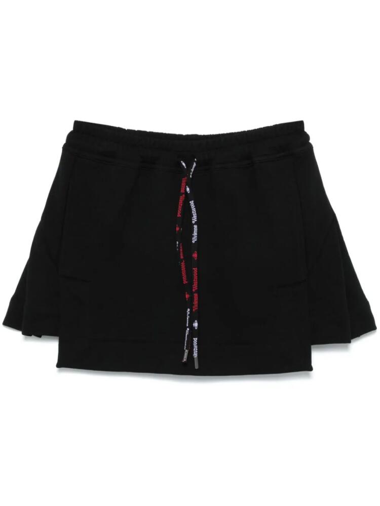 Vivienne Westwood Orb-embroidered mini skirt - Black Cover