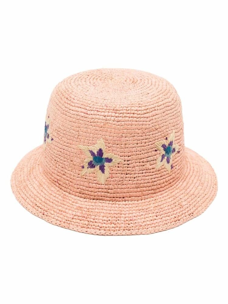 Paul Smith embroidered sun hat - Pink Cover