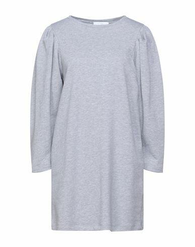 Soallure Woman Mini dress Grey Cotton Cover