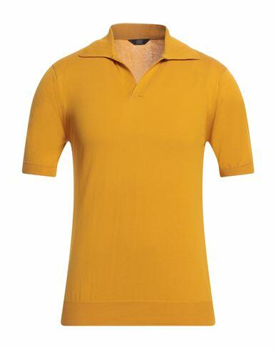 Hōsio Man Sweater Ocher Cotton Cover