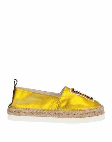 Fabi Woman Espadrilles Yellow Soft Leather Cover