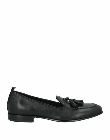 Mich Simon Man Loafers Black Leather Cover