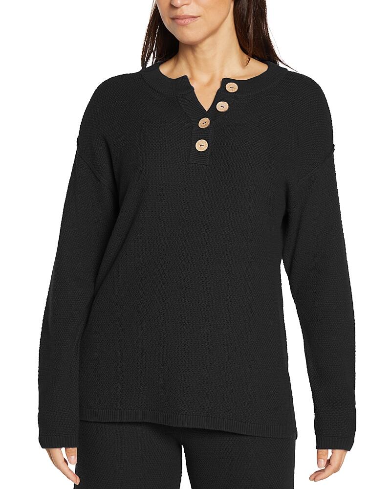 Three Dots Parma Henley Top Cover