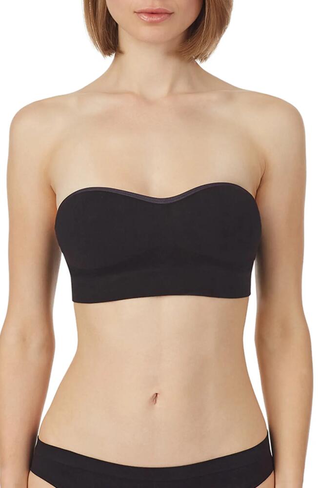 On Gossamer Cabana Seamless Strapless Bra in Black Cover