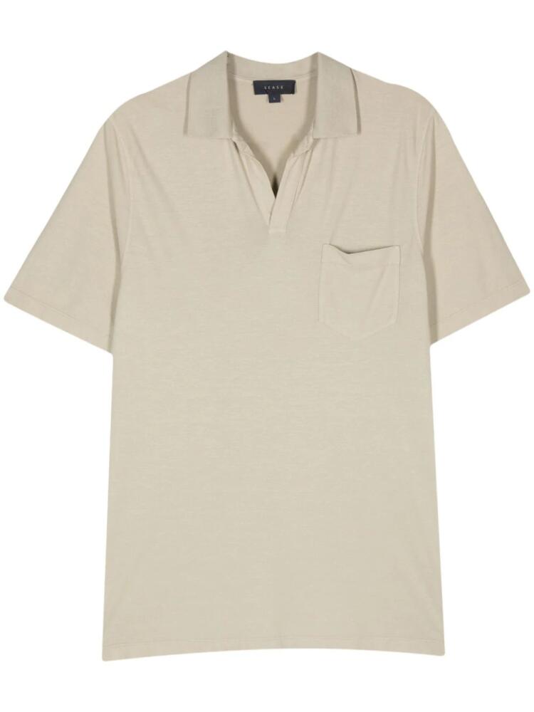 Sease cotton polo shirt - Neutrals Cover