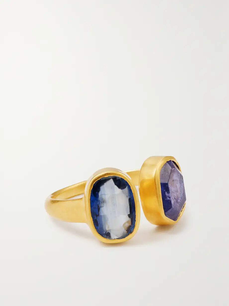 Pippa Small - 18-karat Gold, Kyanite And Tanzanite Ring - 6 1/2 Cover