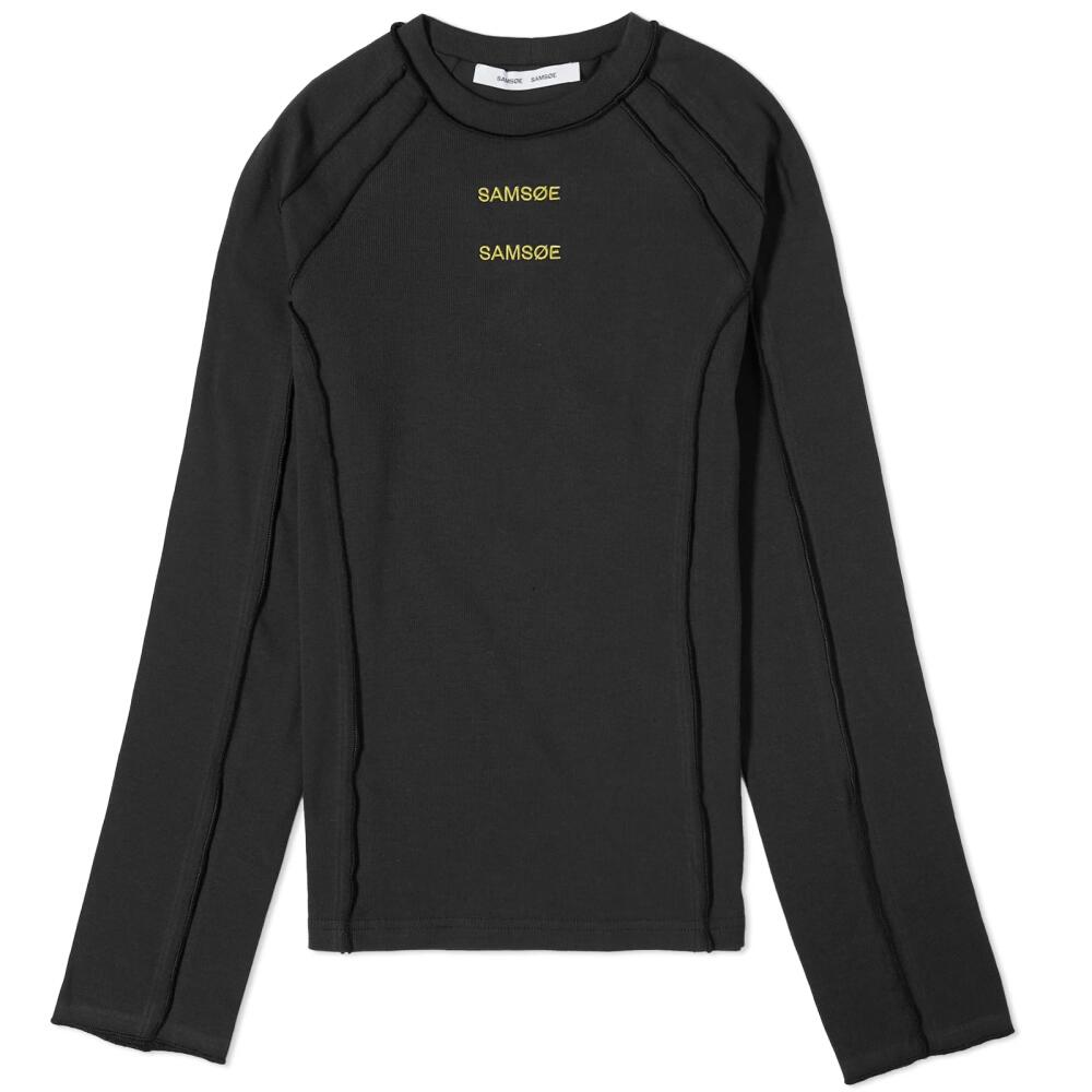 Samsøe Samsøe Women's Sloan Layering Top in Phantom Cover