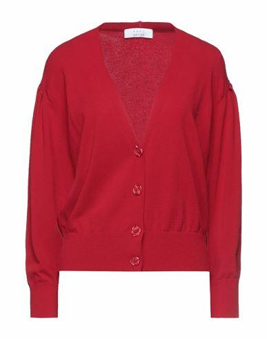 Kaos Woman Cardigan Red Viscose, Polyester Cover