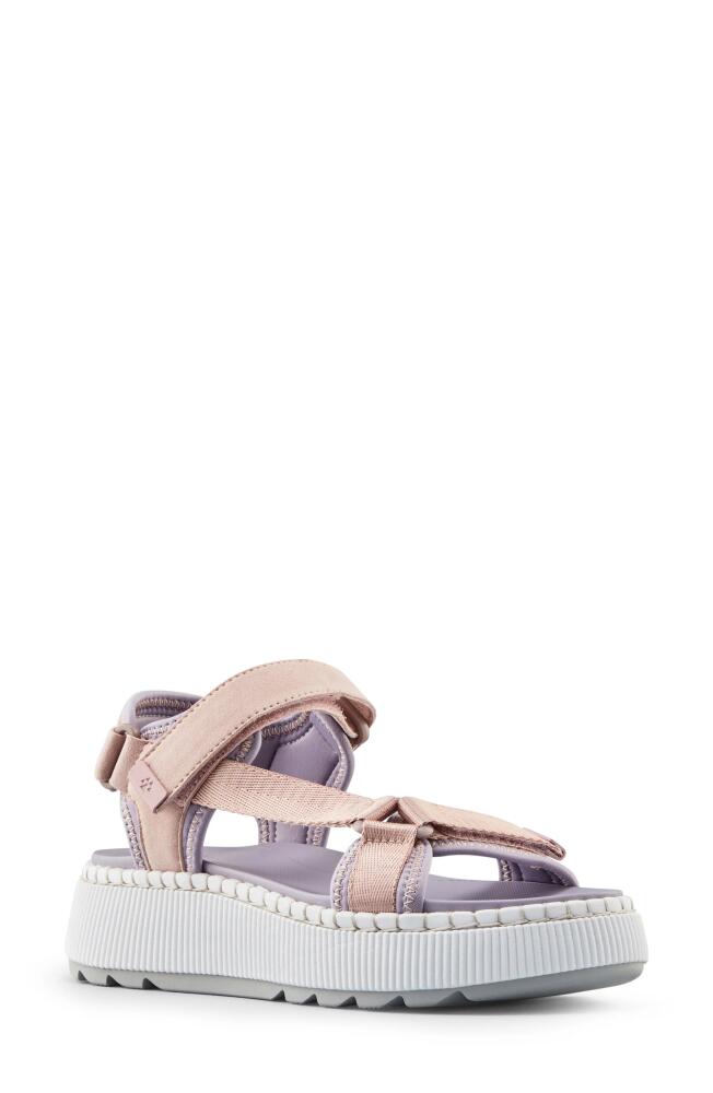 Cougar Spray Water Resistant Platform Sandal in Blush Cover