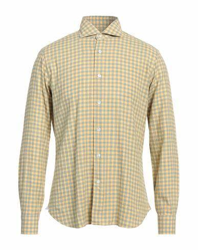 Dandylife By Barba Man Shirt Yellow Size 15 ¾ Cotton Cover