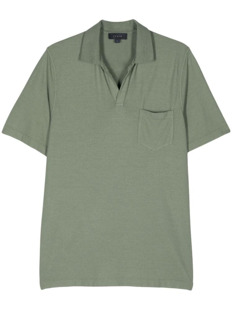 Sease cotton polo shirt - Green Cover