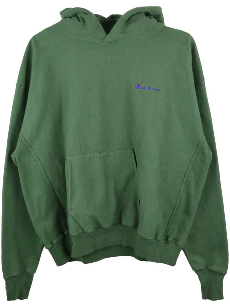 SAINT MXXXXXX cotton-blend hoodie - Green Cover