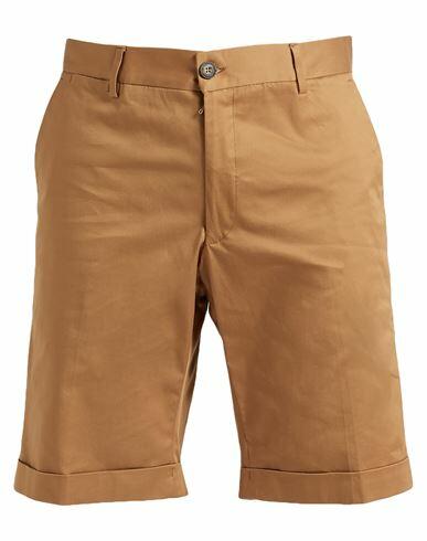 Primo Emporio Man Shorts & Bermuda Shorts Camel Cotton, Elastane Cover