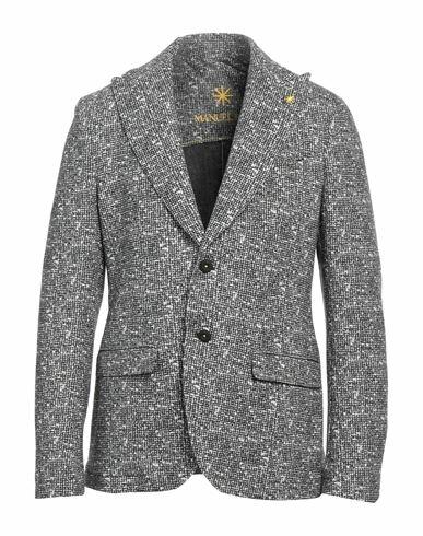 Manuel Ritz Man Blazer Grey Cotton, Elastane Cover