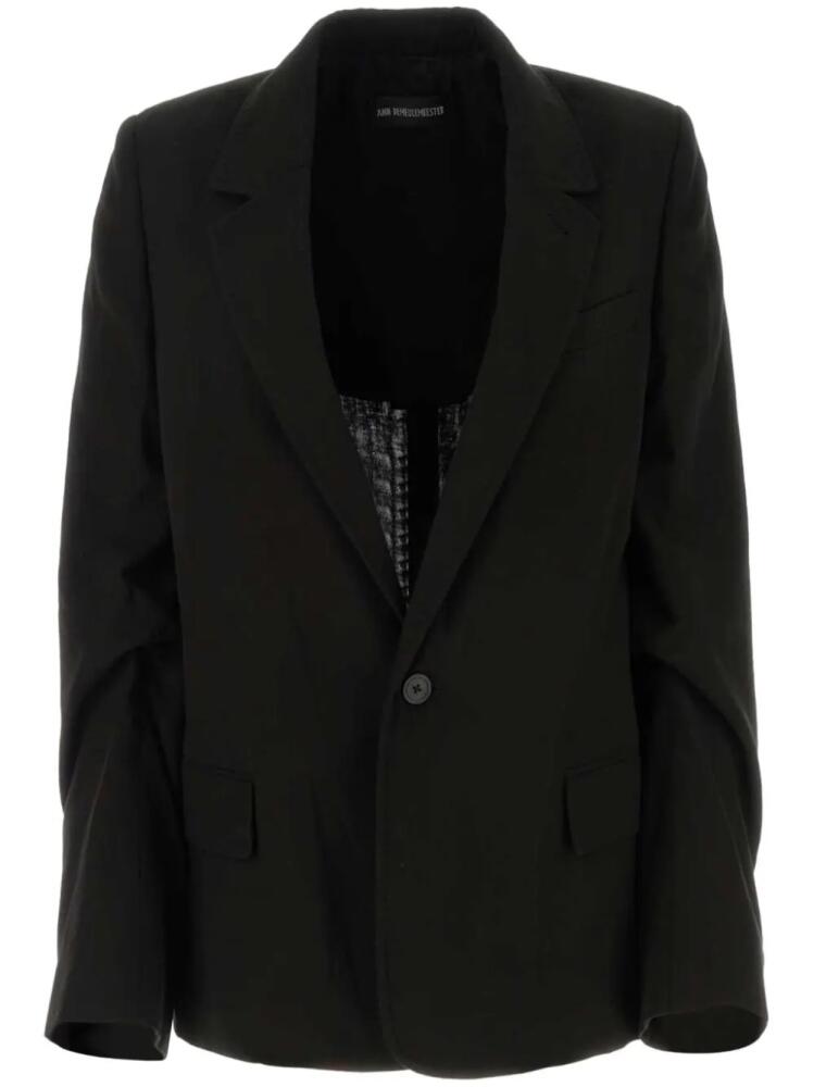 Ann Demeulemeester Renske blazer - Black Cover