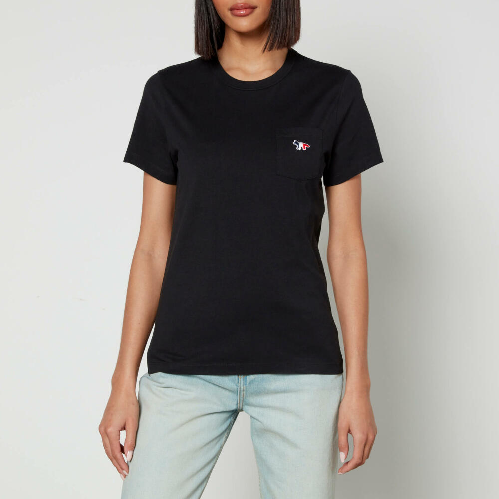 Maison Kitsuné Embroidered Cotton T-Shirt Cover