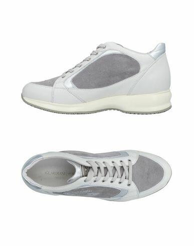 Alberto Guardiani Woman Sneakers Off white Leather Cover