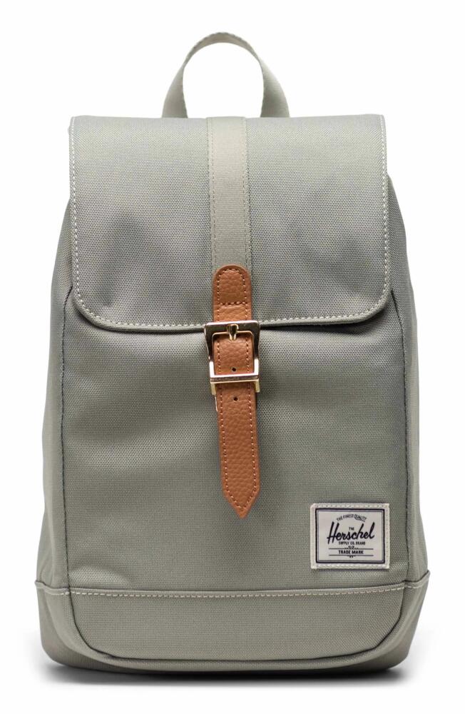 Herschel Supply Co. Retreat Recycled Polyester Sling Bag in Seagrass/White Stitch Cover