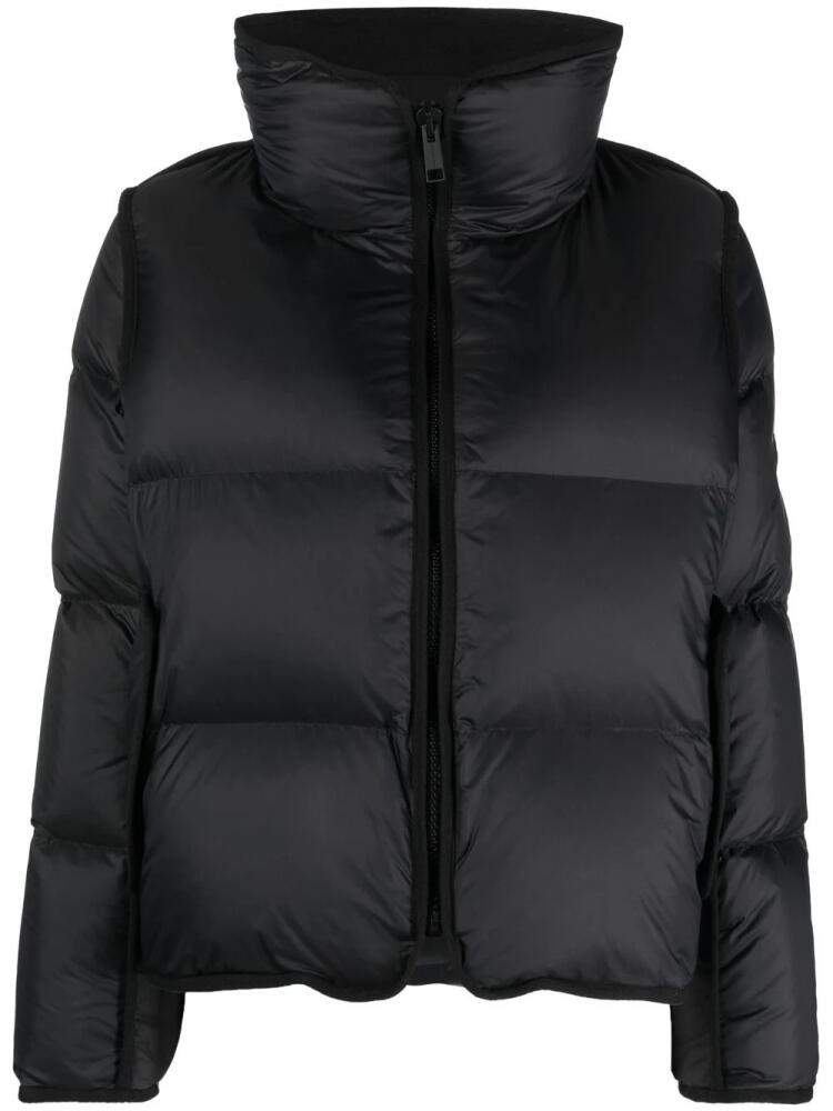 Yves Salomon high-neck padded jacket - Black Cover