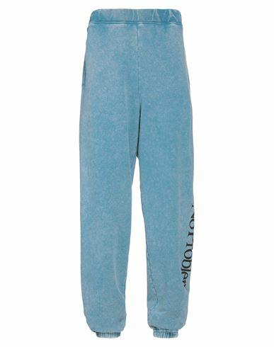 Aries Man Pants Azure Cotton Cover