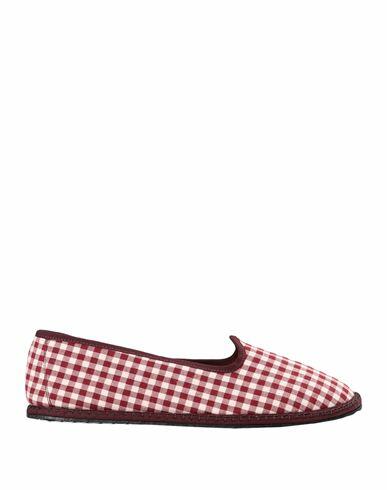 Vibi Venezia Woman Loafers Burgundy Textile fibers Cover