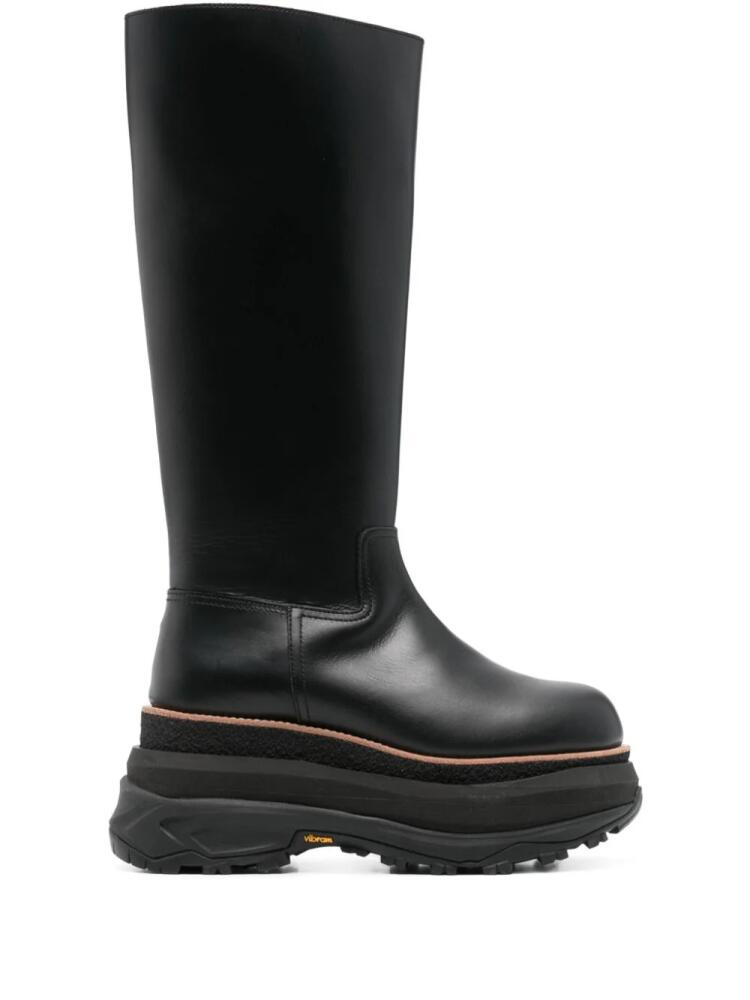 sacai Long boots - Black Cover