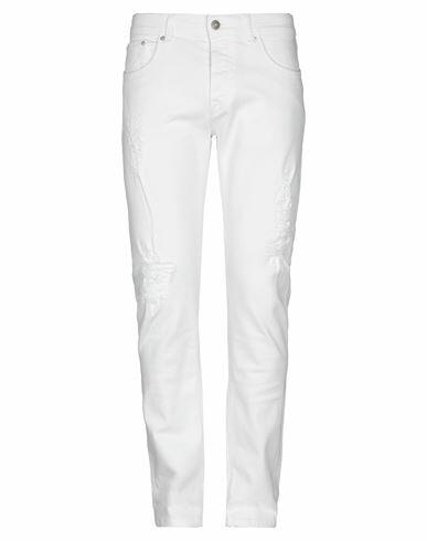 Reign Man Pants White Cotton, Elastane Cover