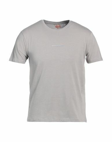 Primo Emporio Man T-shirt Light grey Cotton, Elastane Cover