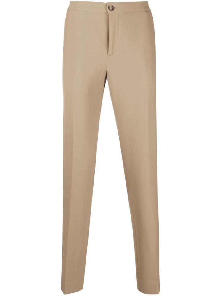 SANDRO tapered jersey trousers - Neutrals Cover