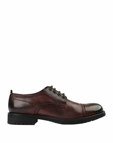 Jp/david Man Lace-up shoes Cocoa Soft Leather Cover