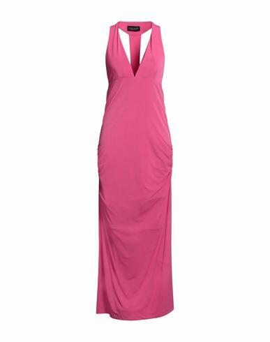 Nora Barth Woman Maxi dress Fuchsia Polyamide, Viscose, Elastane Cover