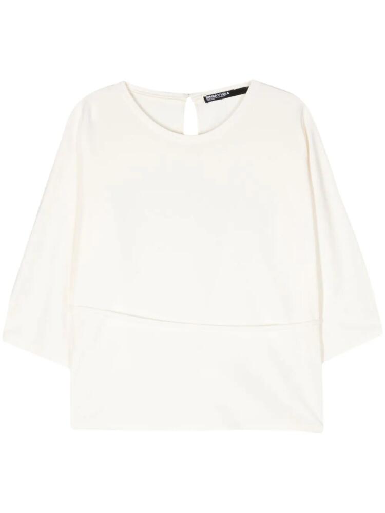 Bimba y Lola batwing-sleeve blouse - Neutrals Cover