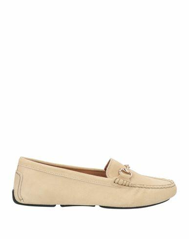 Boemos Woman Loafers Beige Soft Leather Cover