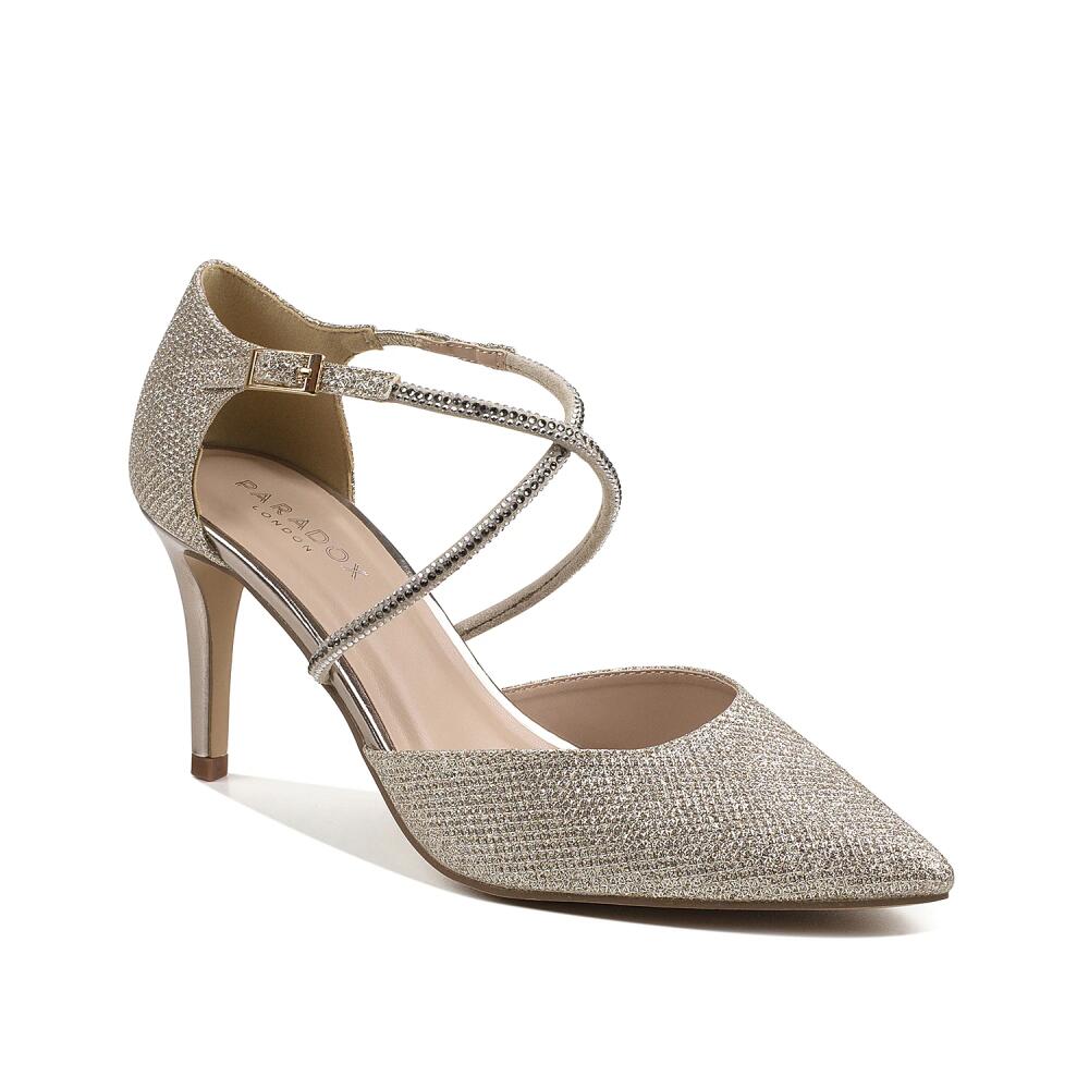 Paradox London Kennedy Pump | Women's | Champagne Cover