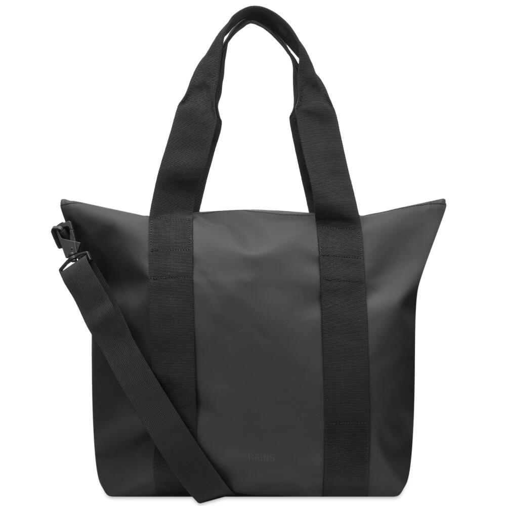 Rains Women's Tote Bag Mini in Black Cover