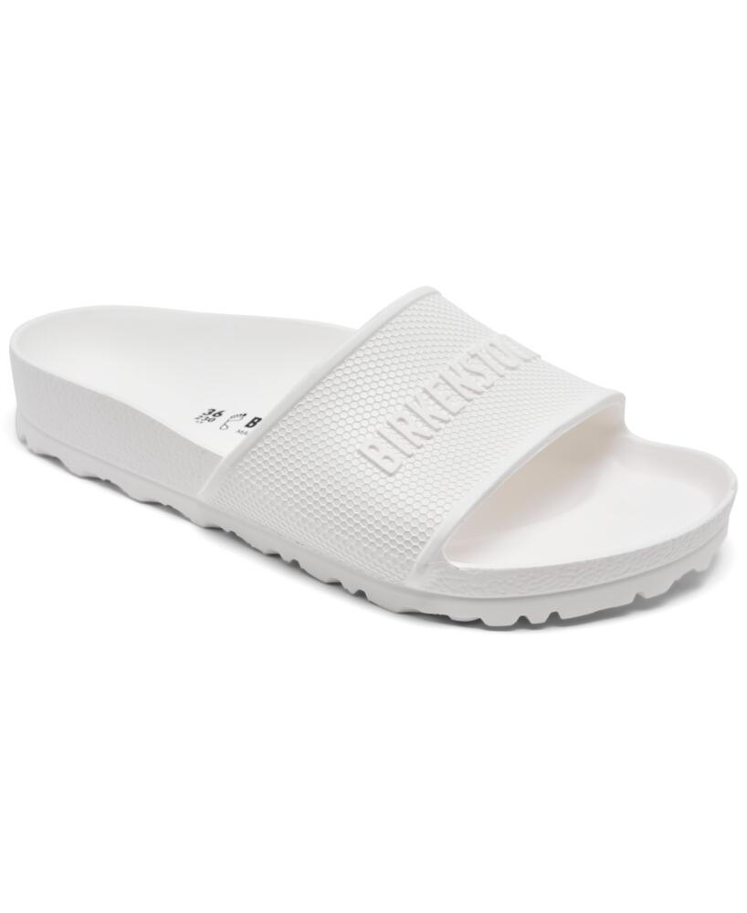 Birkenstock Women's Barbados Eva Slide Sandals from Finish Line - WHITE Cover