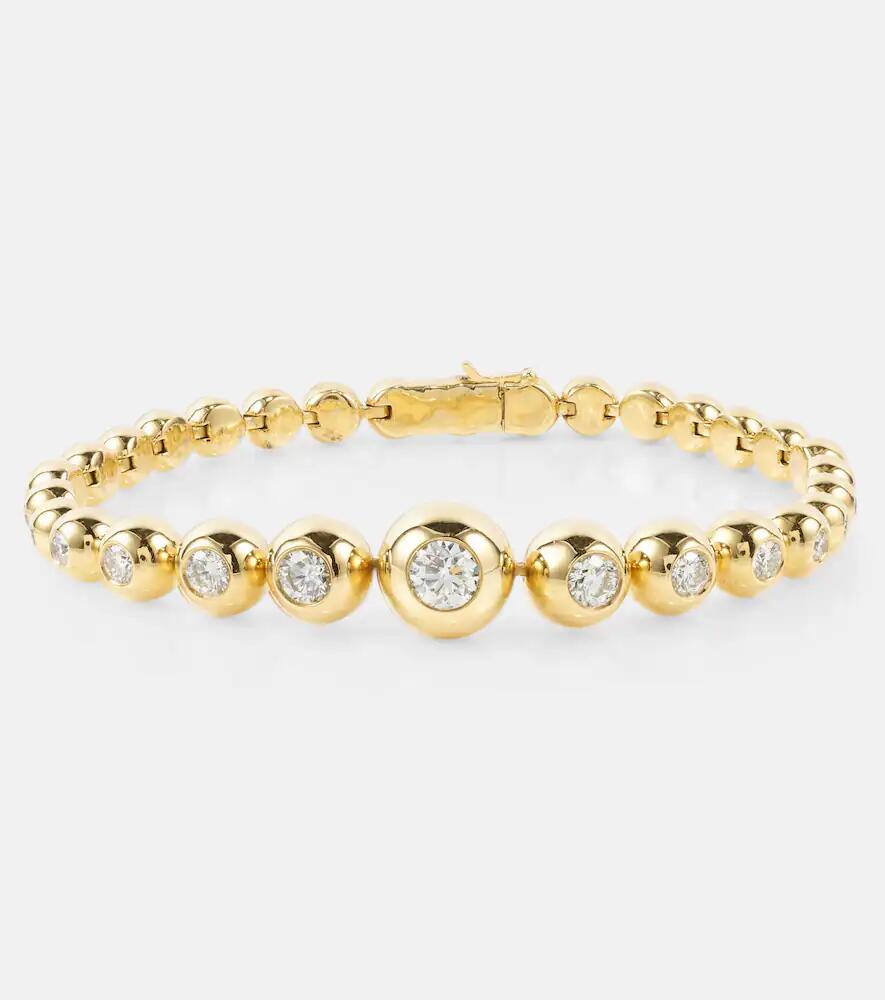 Melissa Kaye Audrey Graduated 18kt gold tennis bracelet with diamonds Cover